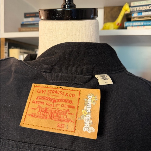 Levi's x DENIM TEARS Stussy Our Legacy Paint Patch Jacket - Picture 5 of 6